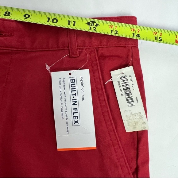 OLD NAVY Boy’s Bermuda Shorts Sz 16 Brick Color Stretch Adjustable Waistband - Picture 7 of 10